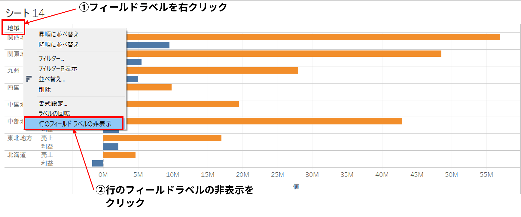 並列棒グラフ⑩